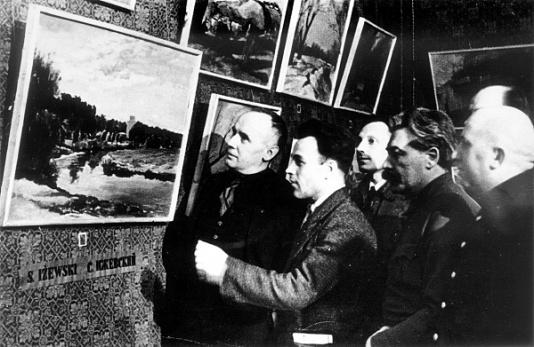 Wystawa malarstwa polskiego w Galerii Trietiakowskiej w Moskwie (ZSRR).