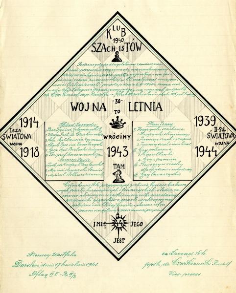 Obóz jeniecki oficerów Wojska Polskiego w Dorsten. W listopadzie 1940 r. powstał w obozie, z inicjatywy podpułkownika Rudolfa Czerkiewskiego, Klub Szachistów liczący ponad stu członków. 
