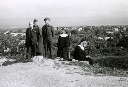 Żołnierze 2 Korpusu Polskiego w Palestynie, około 11 marca 1945