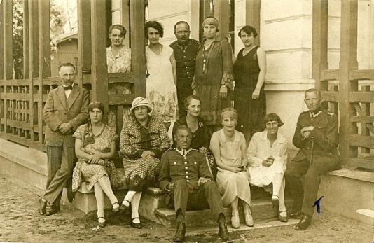Kuracjuszka sanatorium wojskowego w Ciechocinku,  Antonina Lipińska.