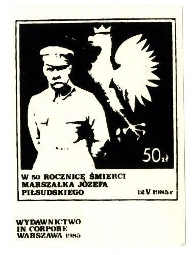 50. rocznica śmierci Józefa Piłsudskiego 12 maja 1985