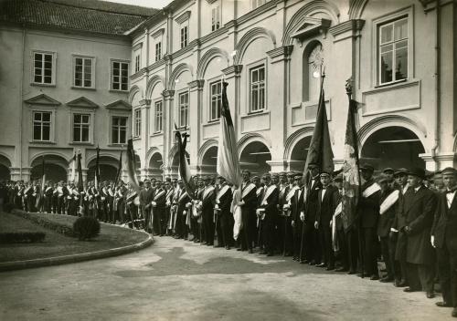 Obchody 350-lecia Uniwersytetu Stefana Batorego w Wilnie, w październiku 1929