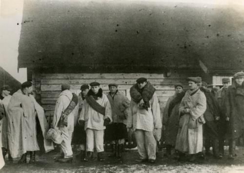 Żołnierze z Okręgu Nowogródek Armii Krajowej, w styczniu 1944