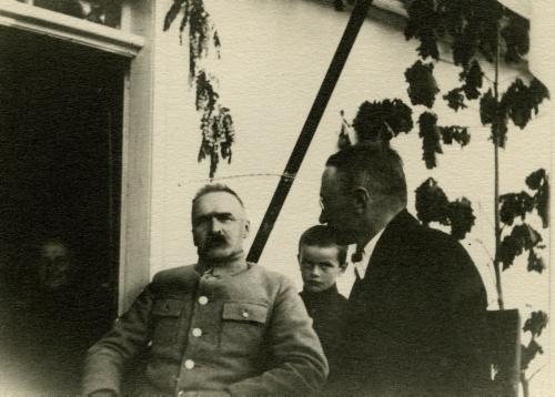 Wizyta Józefa Piłsudskiego w Święcicy, w maju 1925