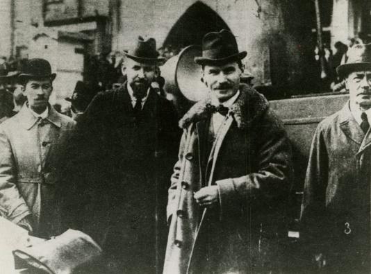 Polska delegacja na rozmowy pokojowe w Rydze, w marcu 1921