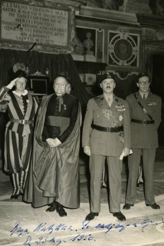 Audiencja u papieża Piusa XII w Watykanie, 23 maja 1950